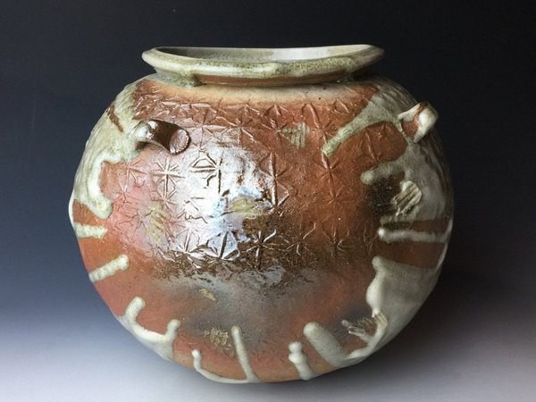 Ao Karatsu Tataki Tsubo